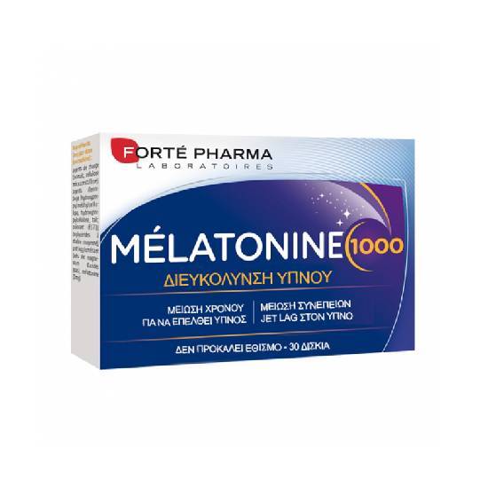 FORTE PHARMA Melatonine 1000 30 Tabs