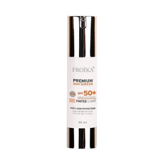 FROIKA PREMIUM SUNSCREEN SPF50+ Tinted Light 50ML