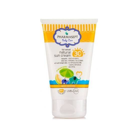 PHARMASEPT BABY CARE NATURAL SUN CREAM SPF30 100ml