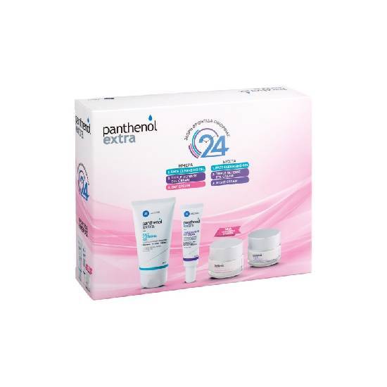 PANTHENOL PANTHENOL Extra Promo Face Cleansing Gel 150ml & Triple Defense Eye Cream 25ml & Day Cream SPF15 50ml & Night Cream 50ml
