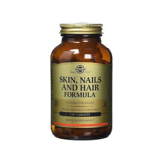 SOLGAR SOLGAR Skin Nails Αnd Hair Formula 120 Ταμπλέτες