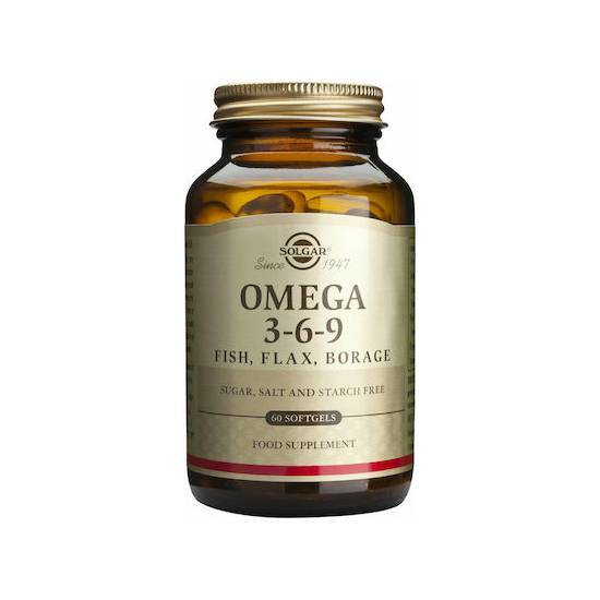 SOLGAR Omega 3-6-9 60softgels