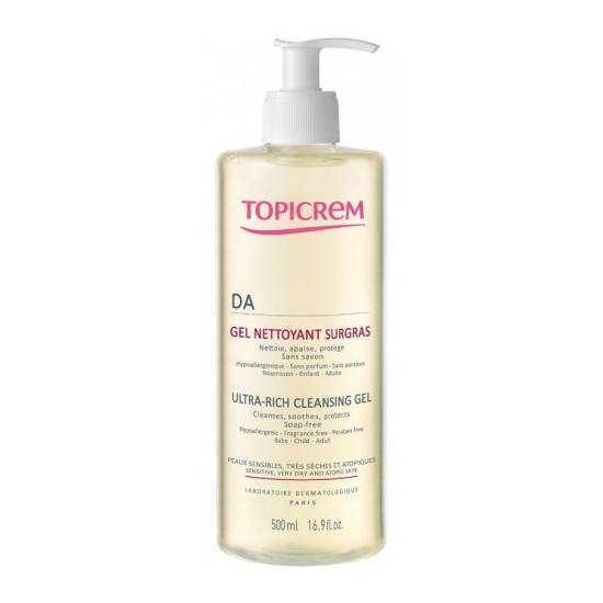 TOPICREM Atopic Skin DA Ultra-Rich Cleansing Gel 500ml