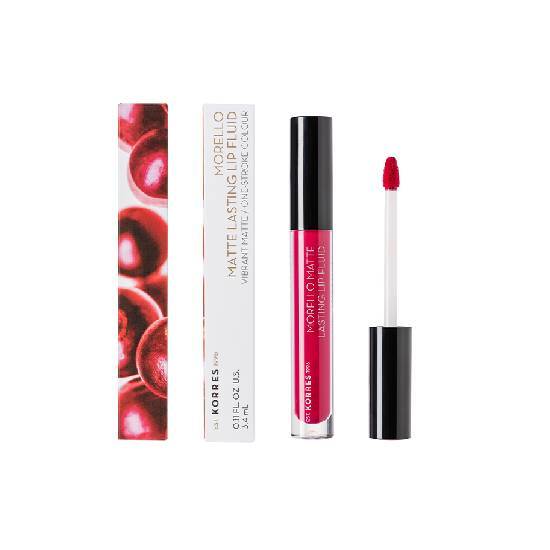 KORRES KORRES Morello Matte Lasting Lip Fluid 29 Strawberry Kiss 3.4ml