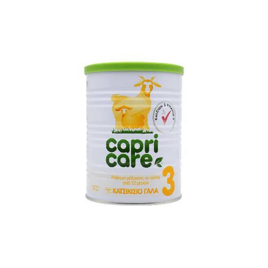 CAPRICARE CAPRICARE 3 Βρεφικό Γάλα με Βάση το Πλήρες Κατσικίσιο Γάλα από τον 12ο Μήνα 400gr