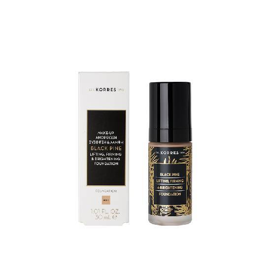 KORRES ΜΑΥΡΗ ΠΕΥΚΗ Foundation BPF1 30ml