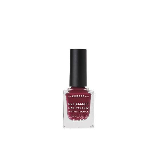 KORRES KORRES Gel Effect Nail Colour 74 Berry Addict 11ml