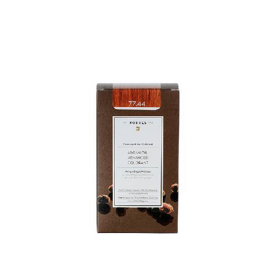KORRES Argan Oil Advanced Colorant 77.44 Ξανθό Έντονο Χάλκινο 50ml