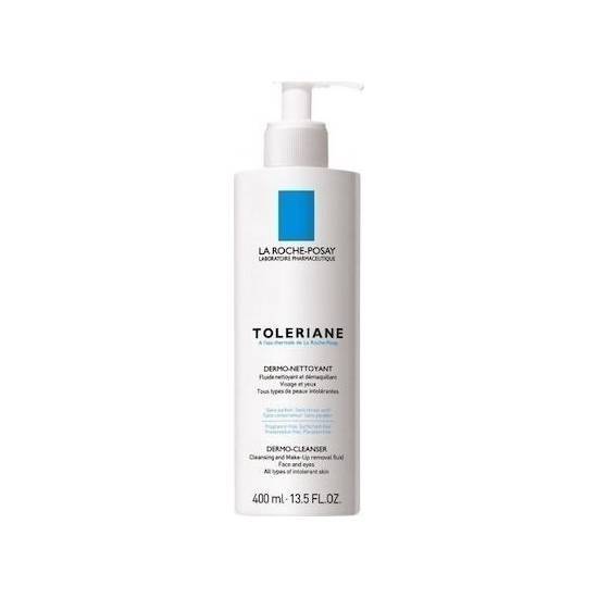 LA ROCHE POSAY TOLERIANE DERMO-CLEANSER FACE AND EYES CLEANSING & MAKE UP REMOVAL FLUID 400ML