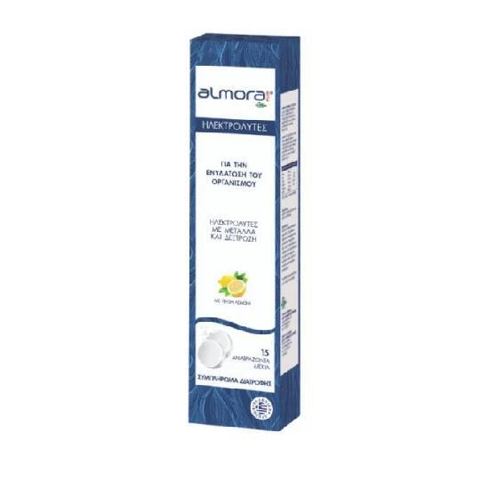ALMORA PLUS® ELECTROLYTES WITH MINERALS & DEXTROSE 15 ΑΝΑΒΡΑΖΟΝΤΑ ΔΙΣΚΙΑ