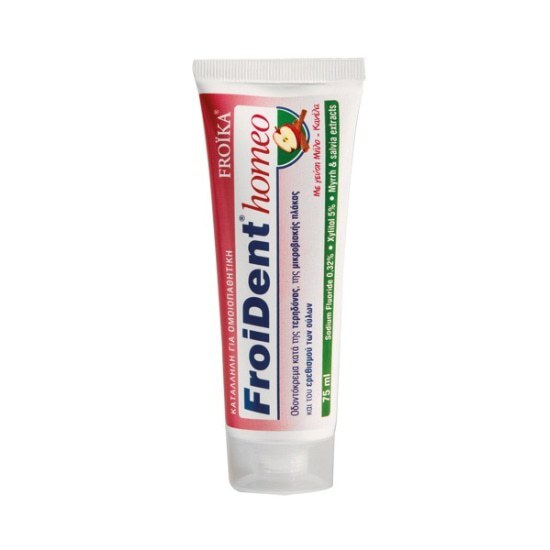 FROIKA FROIDENT HOMEO ΜΗΛΟ-ΚΑΝΕΛΑ 75ML