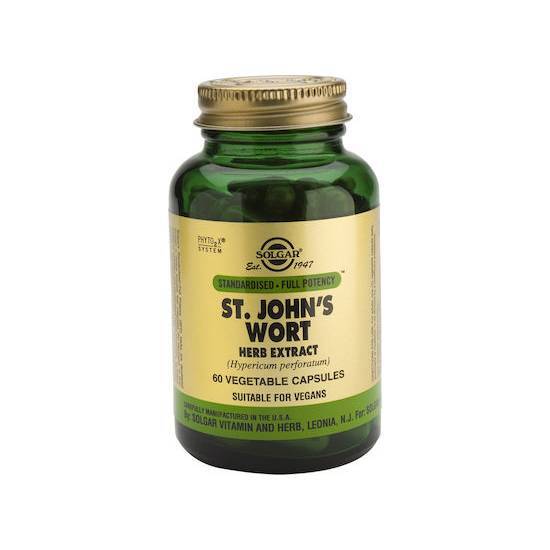 SOLGAR St. John’s Wort ‘175’ Herb Extract 60 Vegetable Capsules