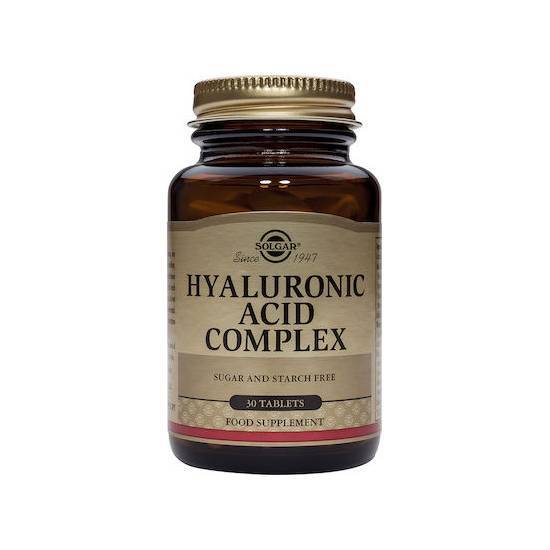 SOLGAR Collagen Hyaluronic Acid Complex 30 Tablets