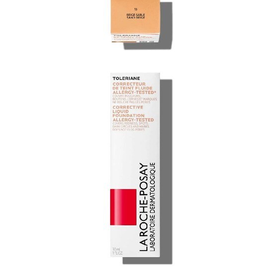 LA ROCHE POSAY TOLERIANE FOUNDATION FLUIDE SPF 25 13 SAND BEIGE 30ML
