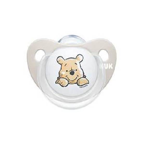 NUK Trendline Disney Winnie the Pooh Πιπίλα 0-6m 1 τεμάχιο – Ασπρο