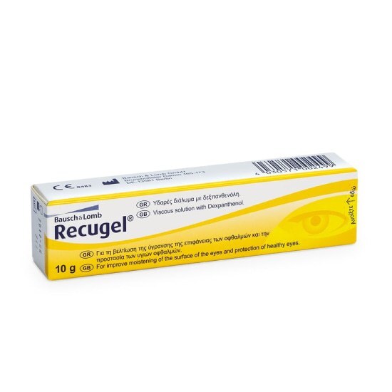 BAUSCH + LOMB BAUSCH & LOMB Recugel Οφθαλμική Γέλη 10ml
