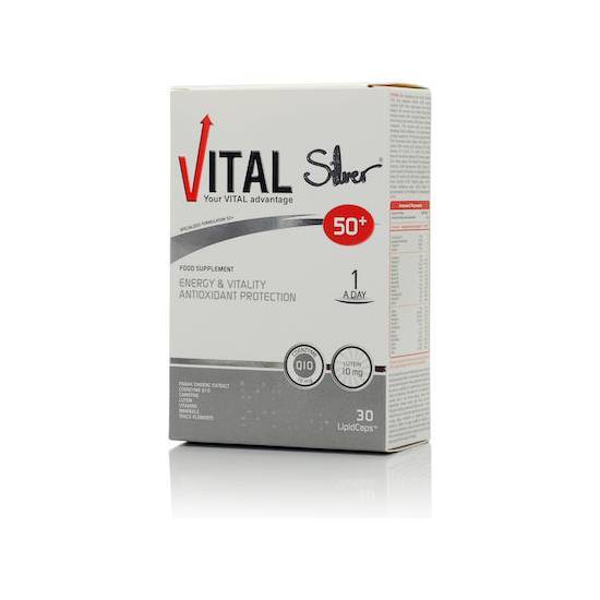 VITAL Silver 50+ Ετών 30 κάψουλες