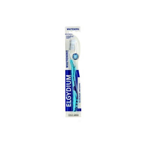 ELGYDIUM ELGYDIUM BLANCHEUR WHITΕΝING οδοντόβουρτσα MEDIUM 1 τμχ - Γαλάζιο