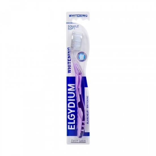 ELGYDIUM ELGYDIUM BLANCHEUR WHITΕΝING οδοντόβουρτσα MEDIUM 1 τμχ - Μωβ