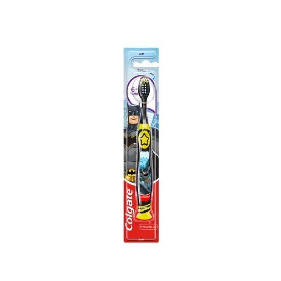 COLGATE KIDS SMILES & MINIONS οδοντόβουρτσα SOFT 6+ ετών 1 τεμάχιο – Μαύρο