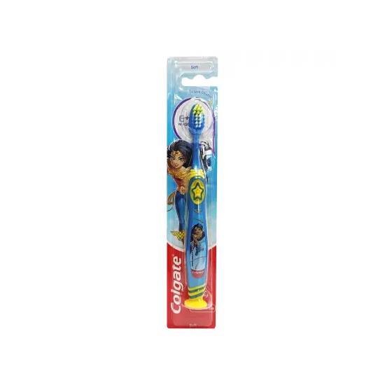 COLGATE KIDS SMILES & MINIONS οδοντόβουρτσα SOFT 6+ ετών 1 τεμάχιο – Μπλε