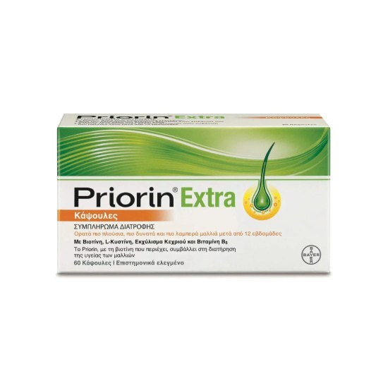 PRIORIN PRIORIN Extra 60 Κάψουλες