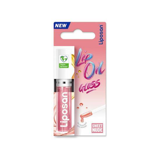 LIPOSAN Lip Oil Gloss Sweet Nude 5.5ml