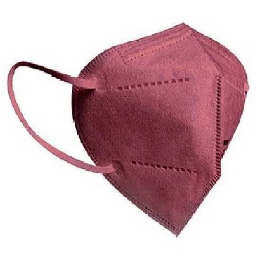 FAMEX Μάσκα Προστασίας FFP2 Υψηλής Προστασίας Maroon 1 Τεμάχιο