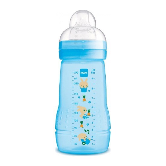 MAM ΜΠΙΜΠΕΡΟ EASY ACTIVE ΣΙΛΙΚΟΝΗ 2+ ΜΗΝΩΝ 270ml – Μπλε