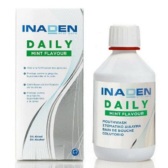 Inaden Daily Mouthwash Mint 500ml