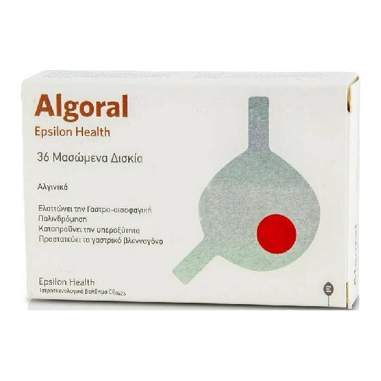 Epsilon Health Algoral 36 μασώμενα δισκία