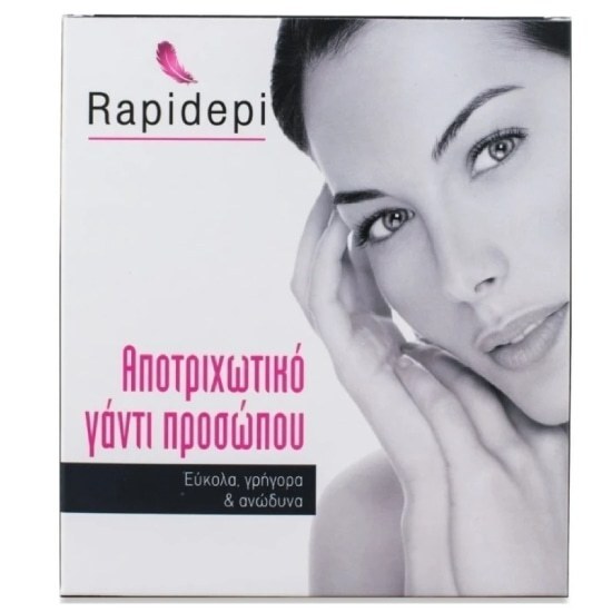 VICAN VICAN Rapidepi Αποτριχωτικό Γάντι Προσώπου 1 Γάντι + 2 Ανταλλακτικά