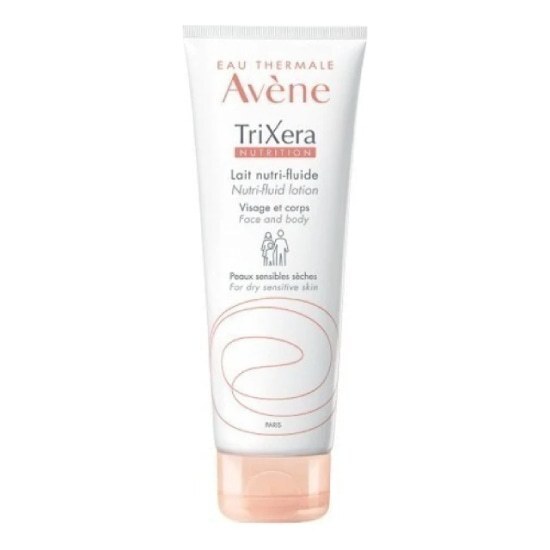AVENE Trixera Nutrition Lait Nutri-Fluid Lotion Ενυδατική Λοσιόν Πρόσωπο/Σώμα Ξηρό/Ευαίσθητο Δέρμα 200ml