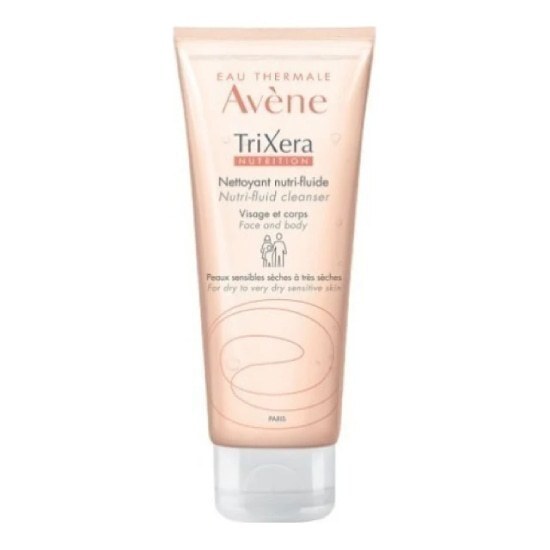 AVENE Trixera Nutrition Nettoyant Nutri-Fluide Cleanser Λεπτόρευστο Καθαριστικό Πρόσωπο/Σώμα Ξηρό/Ευαίσθητο Δέρμα 100ml