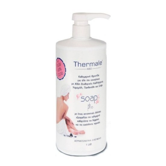 Thermale MED Soap PH5.5 Καθημερινή φροντίδα για όλη την οικογένεια Με ήπιες αντισηπτικές ιδιότητες 1000ml
