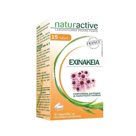 NATURACTIVE Εχινάκεια Συμπλήρωμα Διατροφής για τη Φυσική Ενίσχυση της Άμυνας του Οργανισμού 30tabs