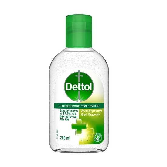 Dettol Αντισηπτικό Υγρό Gel για τα Χέρια 200ml