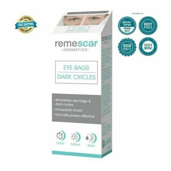 Remescar Eye Bags & Dark Circles Αποτελεσματική Κρέμα Ματιών για τις Σακούλες & τους Μαύρους Κύκλους 8ml