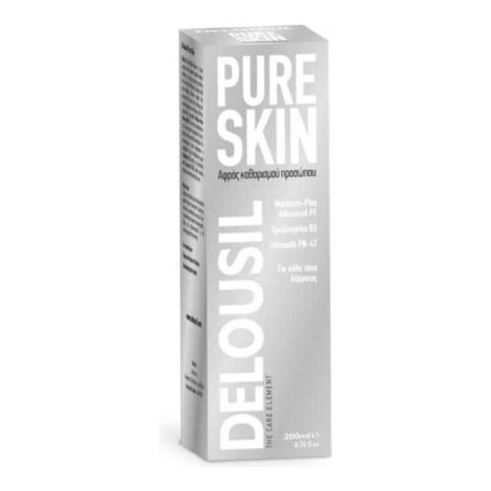 Delousil Pure Skin Face Cleansing Foam Αφρός Καθαρισμού Προσώπου 200ml