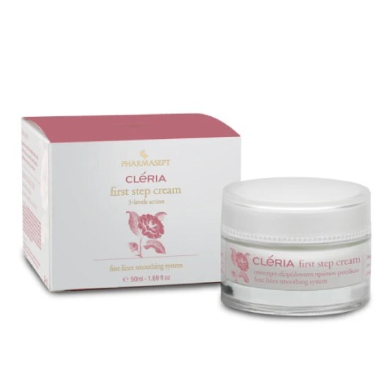 PHARMASEPT Cleria First Step Cream Αντιρυτιδική Κρέμα Κατά των Πρώτων Ρυτίδων & των Λεπτών Γραμμών 50ml