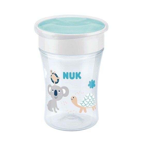 NUK NUK Magic Cup Κύπελλο με Εύκολη Ροή 8m+ 230ml - Τιρκουάζ