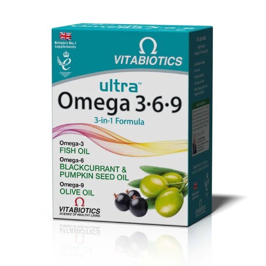 Vitabiotics Ultra® Omega 3-6-9 60caps