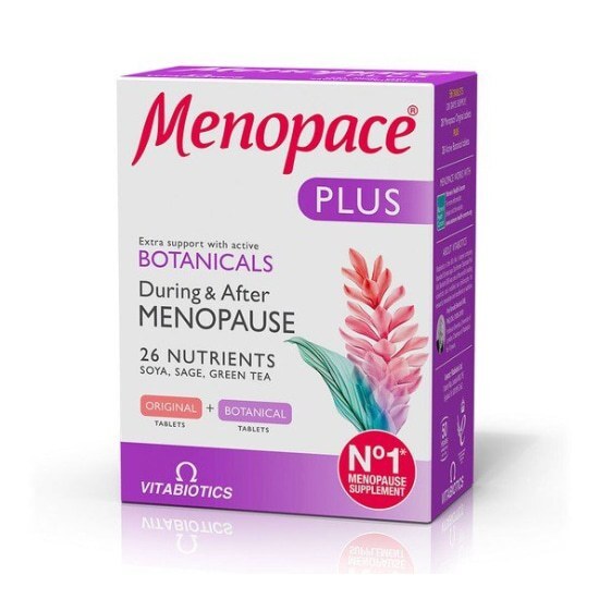 Vitabiotics Menopace Plus Dual Pack 56 Tabs