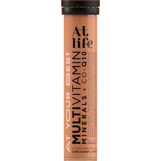 At Life At Your Best Mutlivatamin Minerals & Co-Q10 20 αναβράζοντα δισκία