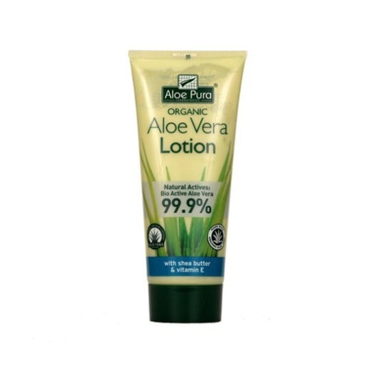 OPTIMA Organic Aloe Vera Body Lotion Ενυδατική Λοσιόν Σώματος με Αλόη Βέρα 200 ml