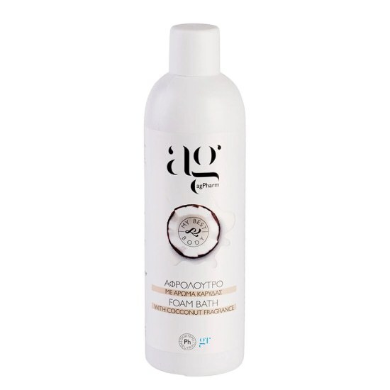 AG Foam Bath Ενυδατικό Αφρόλουτρο 500ml – Ασπρο