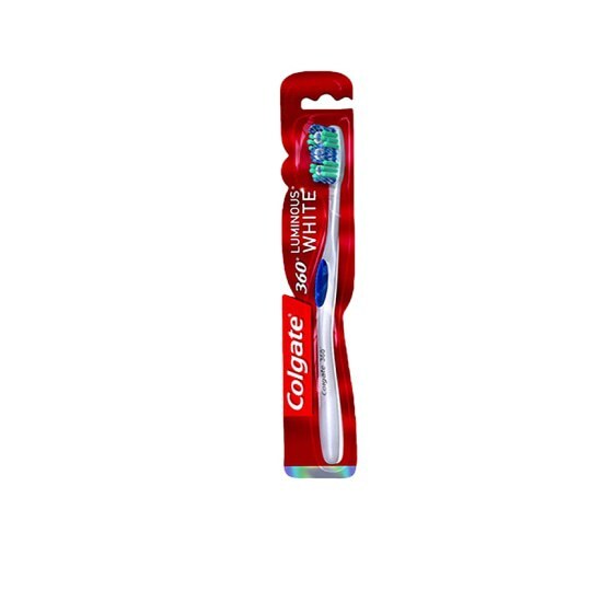 COLGATE 360 Max White One Οδοντόβουρτσα Medium 1 Τεμάχιο – ασπρο-μπλε