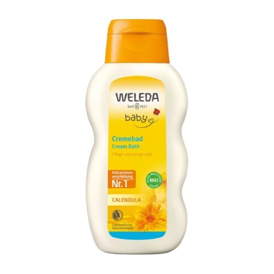 WELEDA Κρεμόλουτρο καλέντουλας για μωρά και παιδιά με εκχυλίσματα βοτάνων 200ml