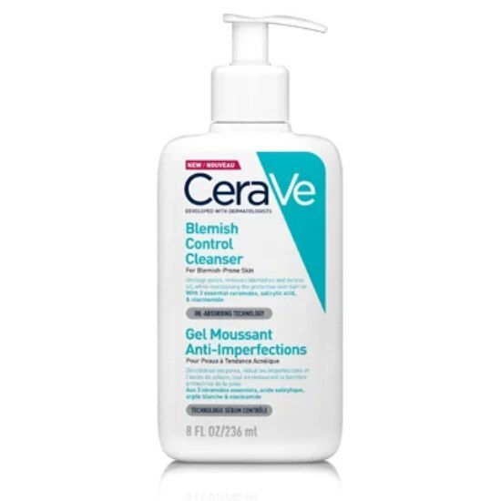CERAVE Blemish Control Cleanser Gel Καθαρισμού Προσώπου για Ατέλειες 236 ml