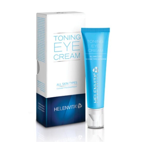 HELENVITA Hydration Toning Eye Cream Κρέμα Ματιών για Μαύρους Κύκλους 15ml
